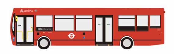 Arriva London Alexander Dennis Enviro200 dual door